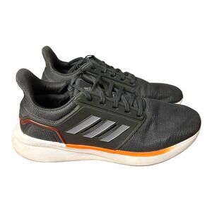 Adidas Galaxy 5 Cloudfoam Men's Size 11 Black Grey Orange Running Shoes H02037